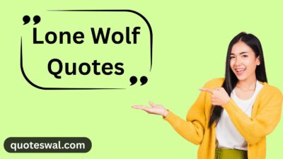 Lone Wolf Quotes